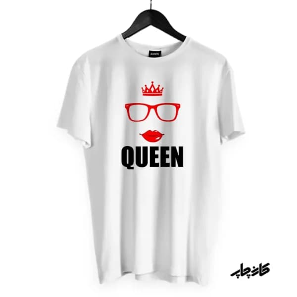 تیشرت کویین عینکی Queen