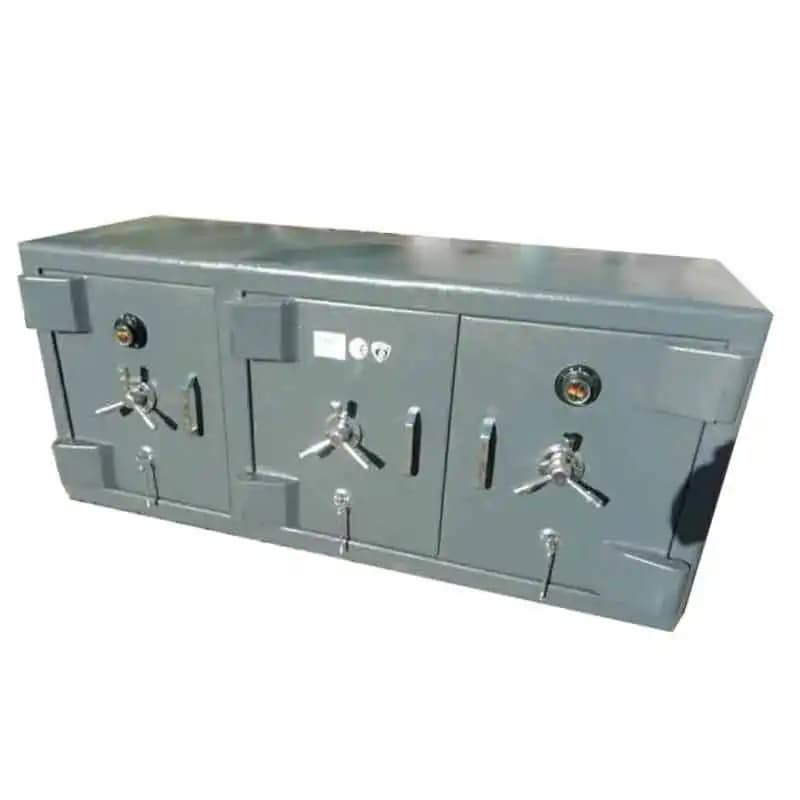 گاوصندوق زیر ویترینی سه درب گنج بان