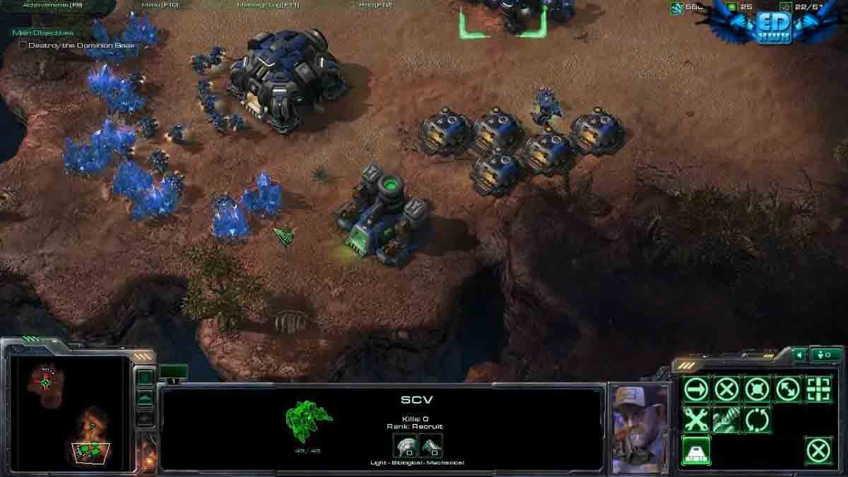 سی دی کی بتل نت StarCraft 2: Wings of Liberty EU — تصویر ۹