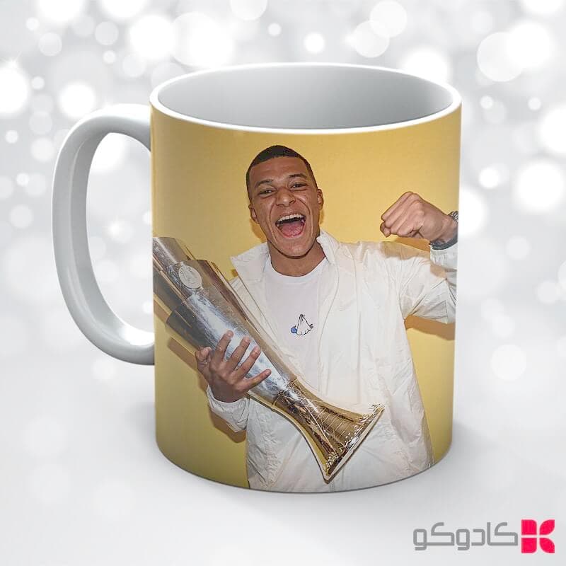 ماگ طرح امباپه کد 56426 — تصویر ۳