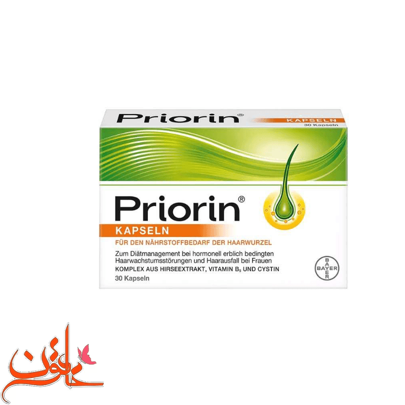 قرص پریورین اصل آلمان ضد ریزش مو ارثی و هورمونی — تصویر ۳