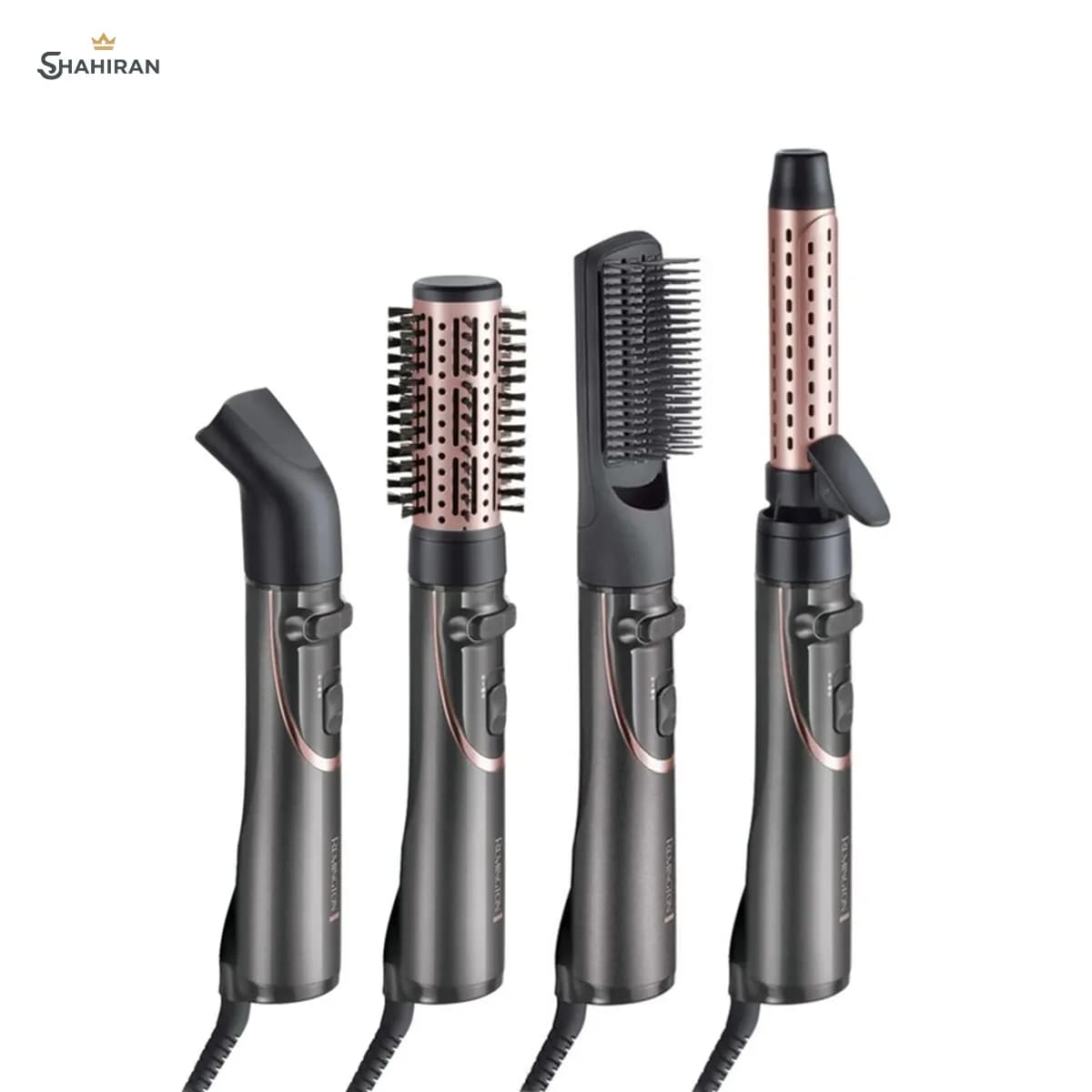 سشوار برس دار چرخشی رمینگتون مدل AS8606 (800 وات) Remington — تصویر ۴