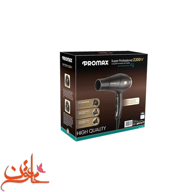 سشوار پرومکس مدل 7415D (2300 وات) PROMAX — تصویر ۵