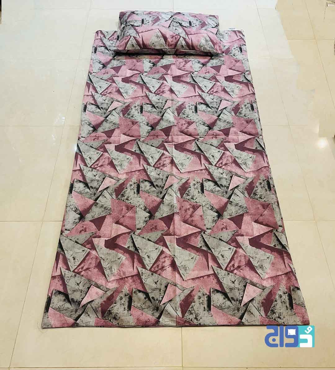 روتختی زیپدار تشک مسافرتی طرح رویا (صورتی) کد 140407131 — تصویر ۲