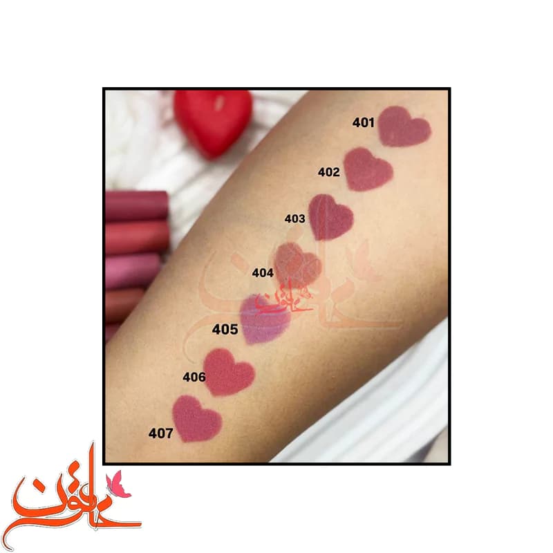 رژ لب مدادی یورن شماره 406 Yorn Lip Stick Pencil — تصویر ۶
