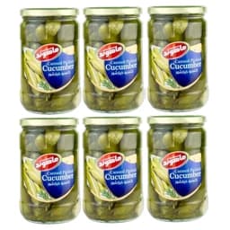خیارشور نمکی ماهوند - 660 گرم بسته 6 عددی — تصویر ۲