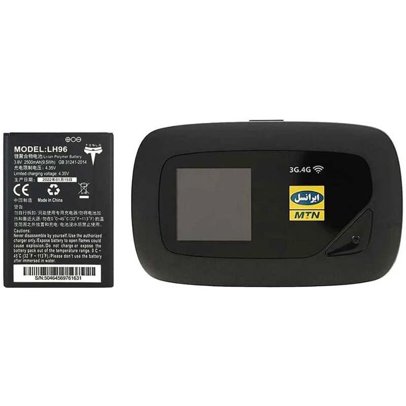 باتری مودم ایرانسل LH96 GB31241-2014 — تصویر ۲
