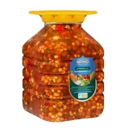 ترشی مدیترانه ای ( پیتزایی ) 11 کیلویی اسپینو — تصویر ۲
