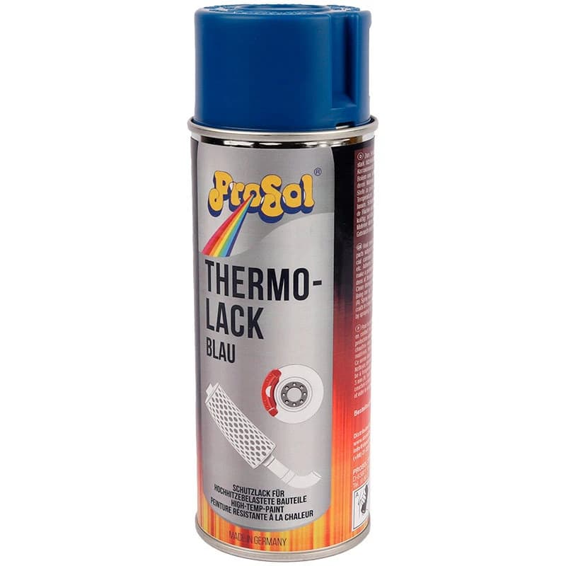 اسپری رنگ نسوز آبی Prosol Thermo lack 400ml — تصویر ۷