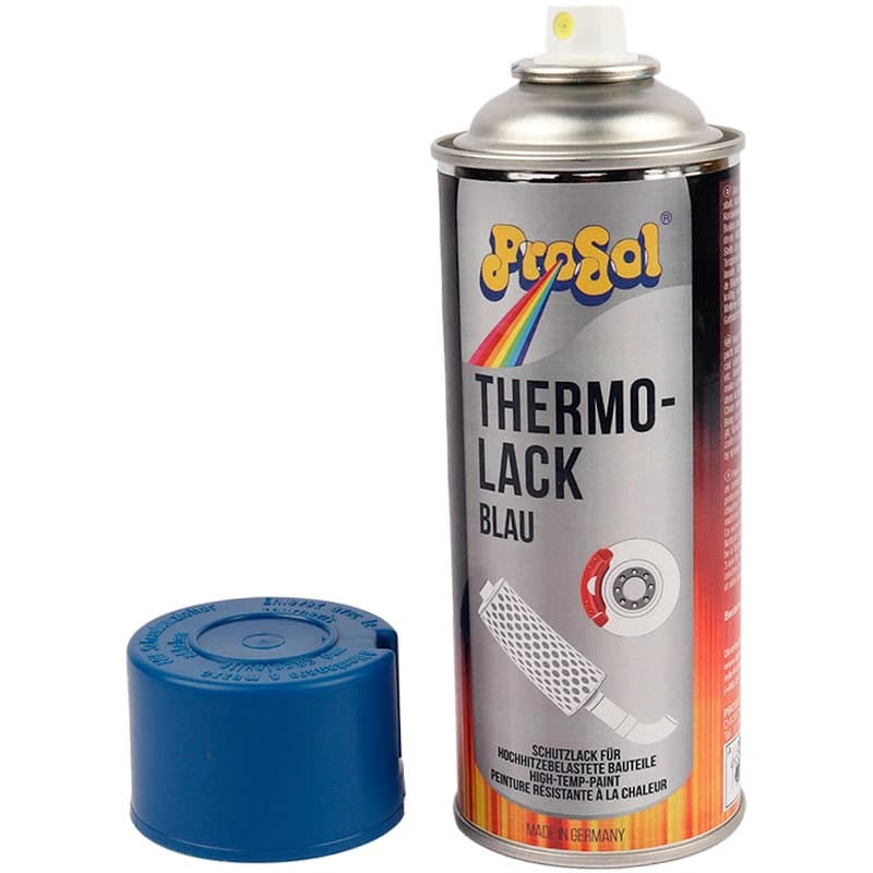 اسپری رنگ نسوز آبی Prosol Thermo lack 400ml — تصویر ۲