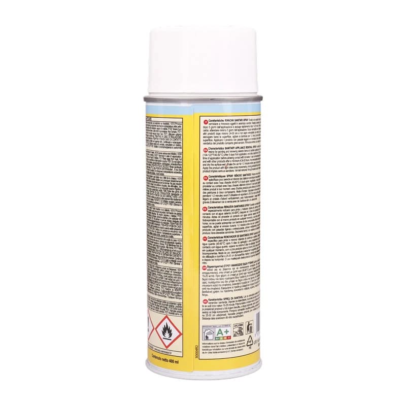 اسپری رنگ لعاب سفید Eco Service Rinnova Sanitari RS810 400ml — تصویر ۸