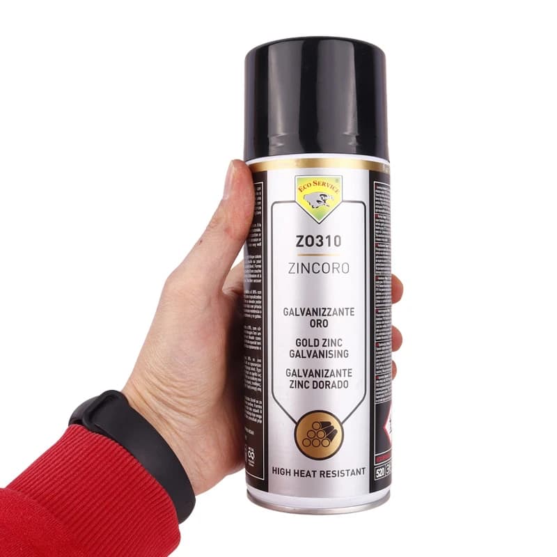 اسپری زینک طلایی Eco Service Zincoro ZO310 400ml — تصویر ۶
