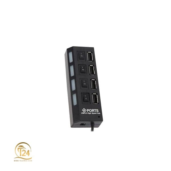 هاب 8 پورت USB2.0 مدل Hi-Speed با کابل 60 سانتی کد 0062 — تصویر ۶
