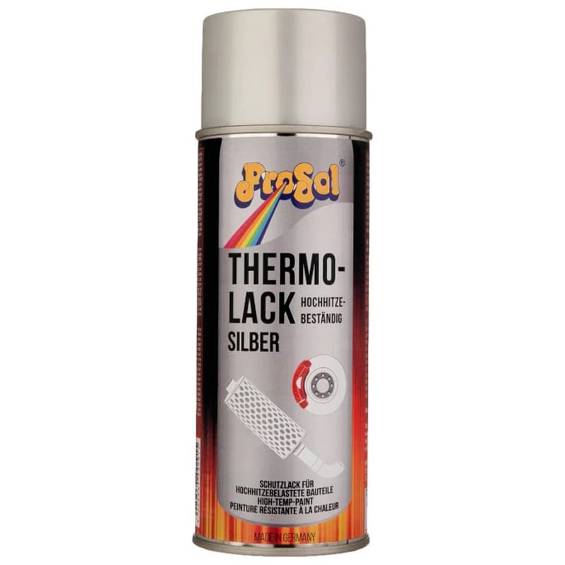اسپری رنگ نسوز نقره ای Prosol Thermo lack 400ml — تصویر ۳