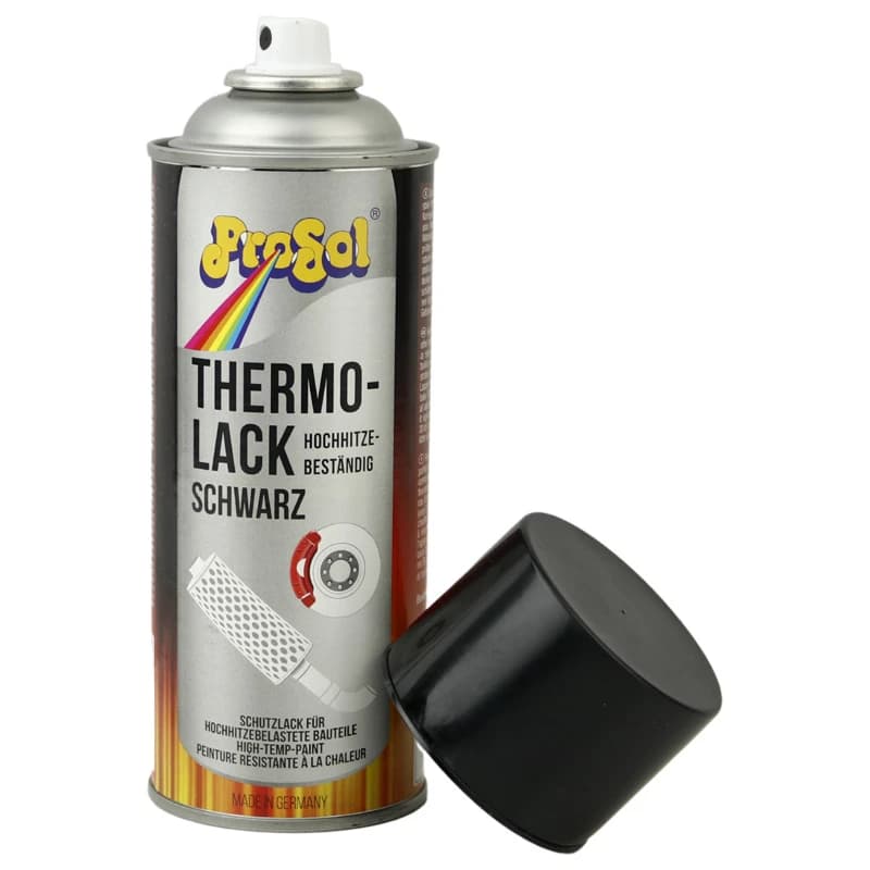 اسپری رنگ نسوز مشکی Prosol Thermo lack 400ml — تصویر ۷