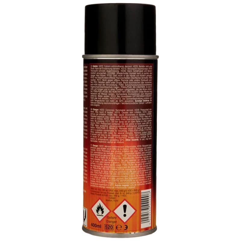 اسپری رنگ نسوز مشکی Prosol Thermo lack 400ml — تصویر ۱۰