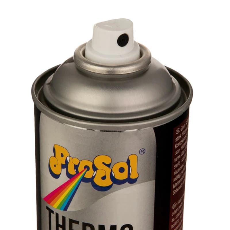 اسپری رنگ نسوز مشکی Prosol Thermo lack 400ml — تصویر ۶