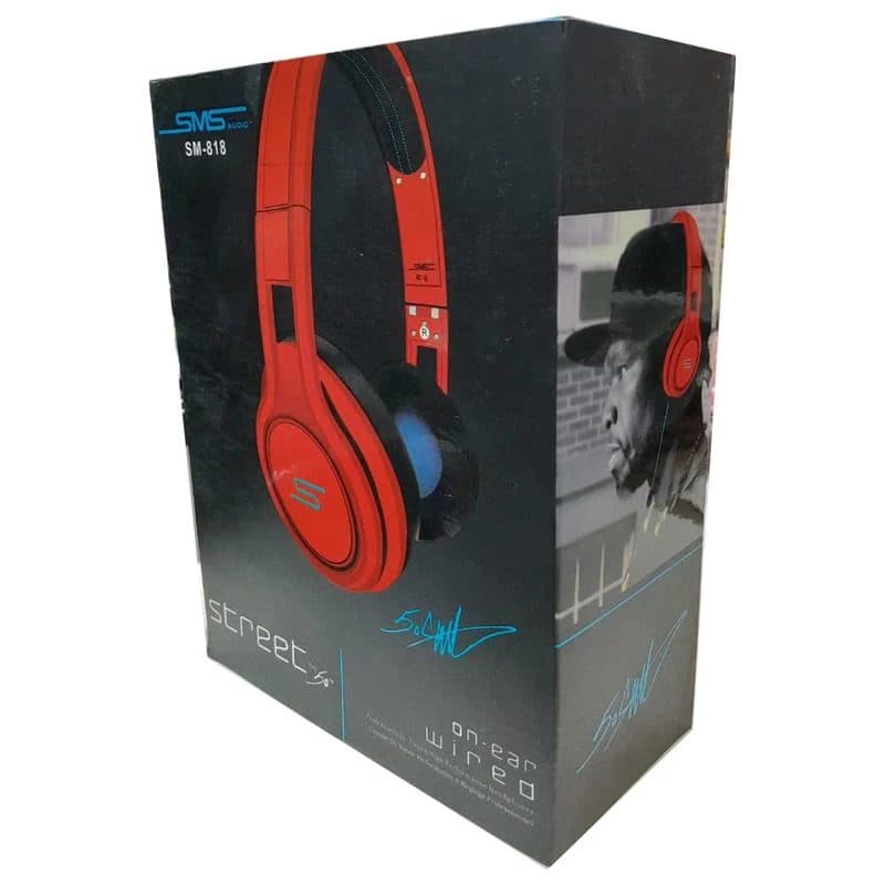 هدفون سیم دار SMS SM-818 ا SMS SM-818 Wired Headset کد 092-7243 — تصویر ۲