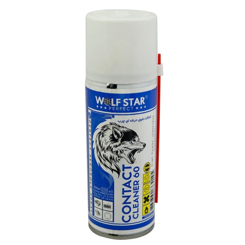 اسپری چرب کنتاکت شوی Wolf Star 60 200ml — تصویر ۳