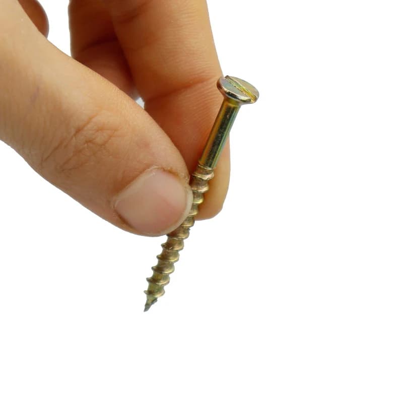 پیچ چوب ایرانی دو سو سایز (2*8) 5 سانتی متری نازک پک 144 عددی — تصویر ۱۰
