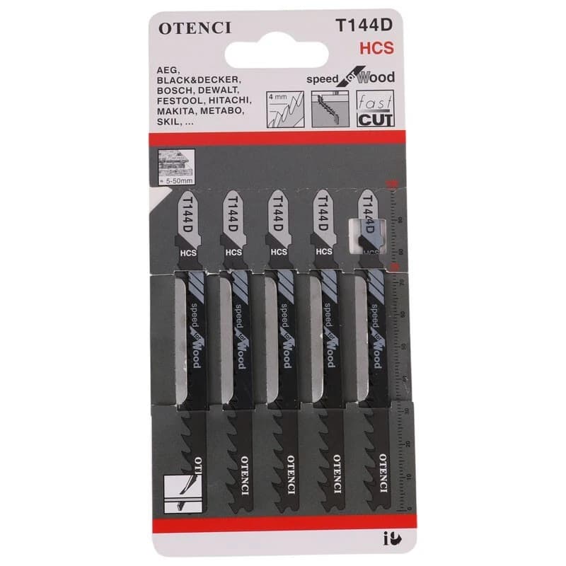 تیغ اره عمود بر چوب Otenci T144D بسته 5 عددی — تصویر ۲