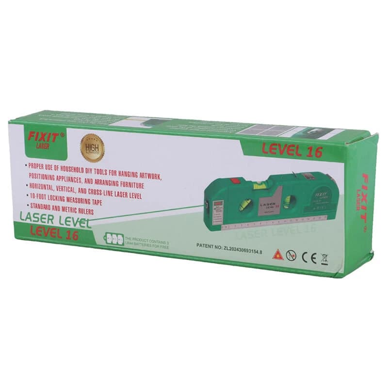 تراز لیزری چندکاره فیکس ایت Laser Level 16 21cm — تصویر ۲