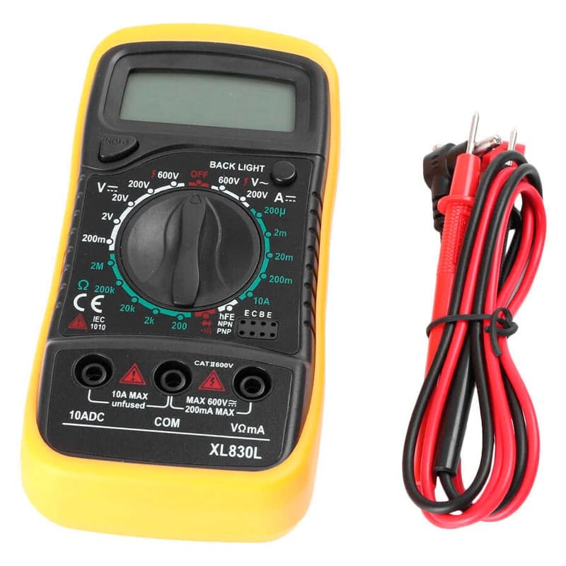 مولتی متر دیجیتال XL830L — تصویر ۷