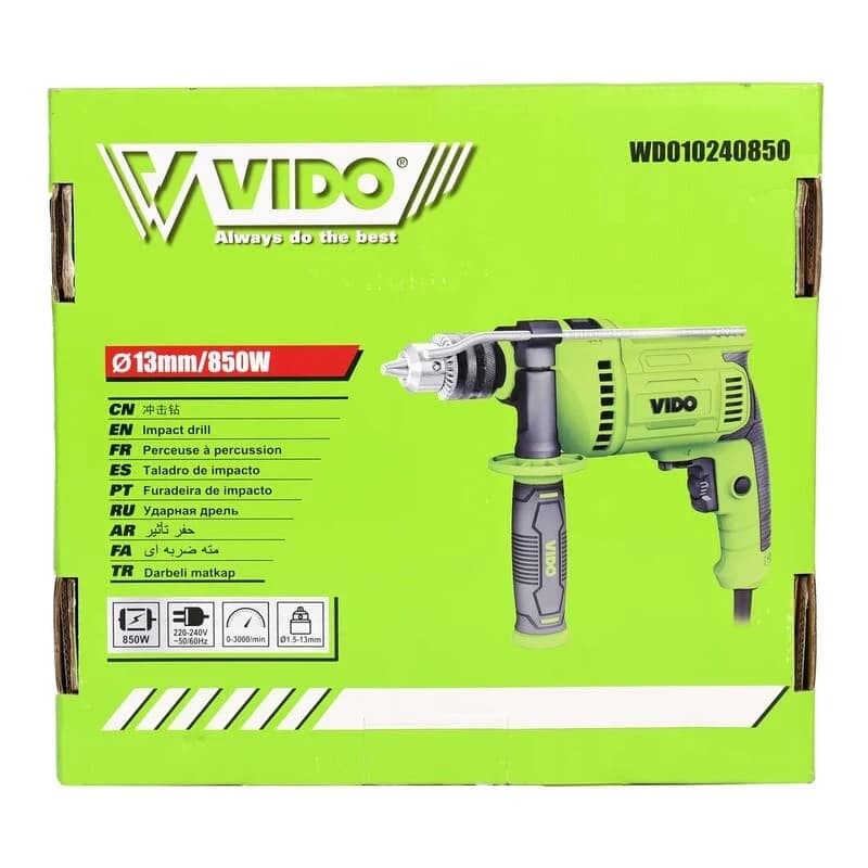 دریل برقی چکشی ویدو WD010240850 — تصویر ۱۱