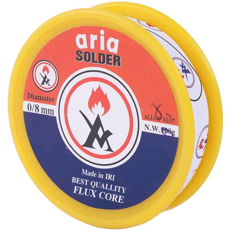 سیم لحیم قرقره ای Aria 50g