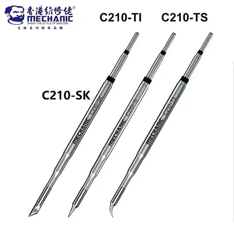 نوک هویه مکانیک C210 Mix بسته 3 عددی — تصویر ۹