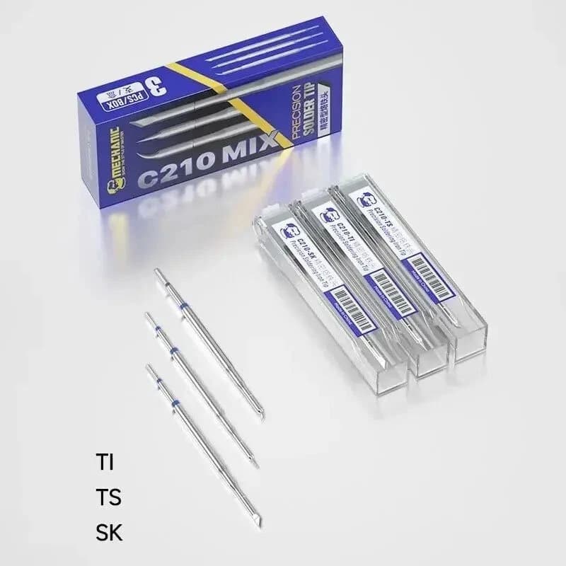 نوک هویه مکانیک C210 Mix بسته 3 عددی — تصویر ۵