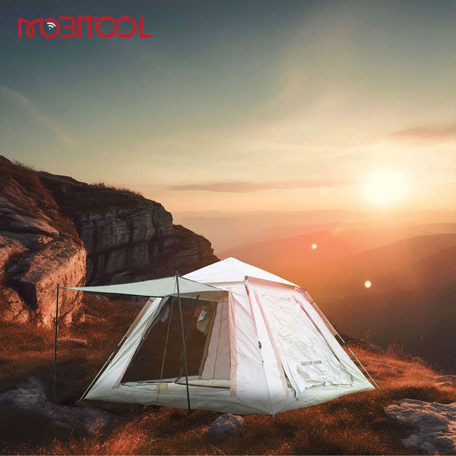 چادر مسافرتی 6 نفره گرین لاین Green Lion GT-6 Camping Tent — تصویر ۳