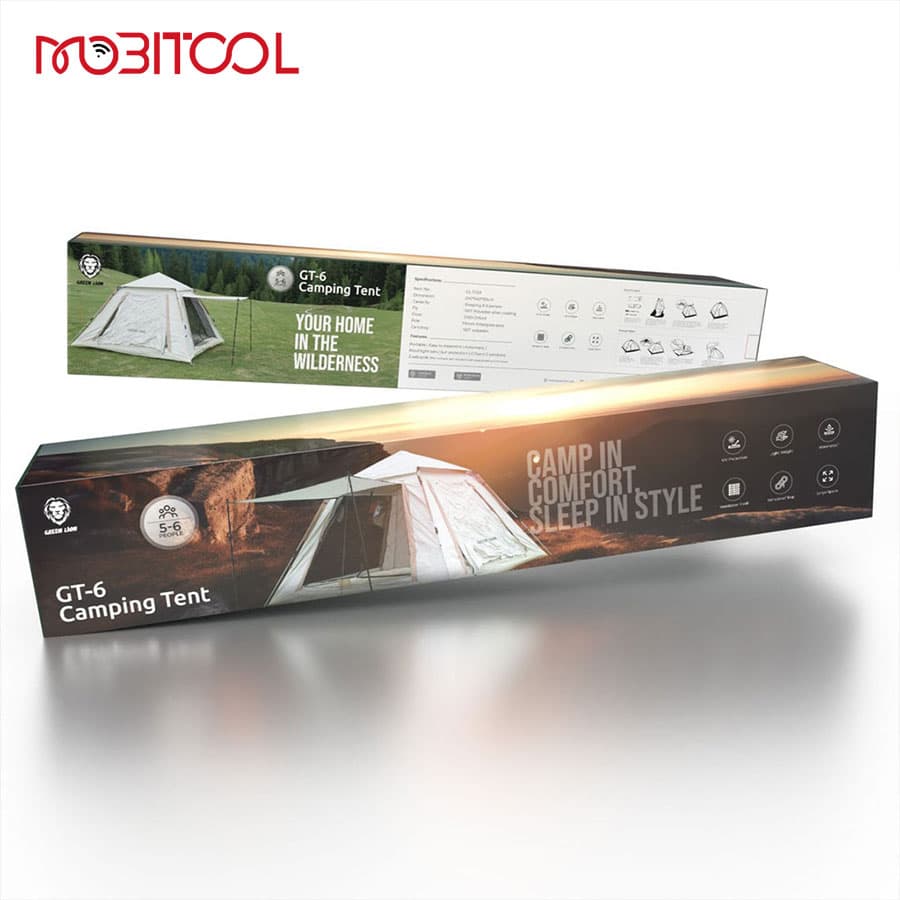 چادر مسافرتی 6 نفره گرین لاین Green Lion GT-6 Camping Tent — تصویر ۷