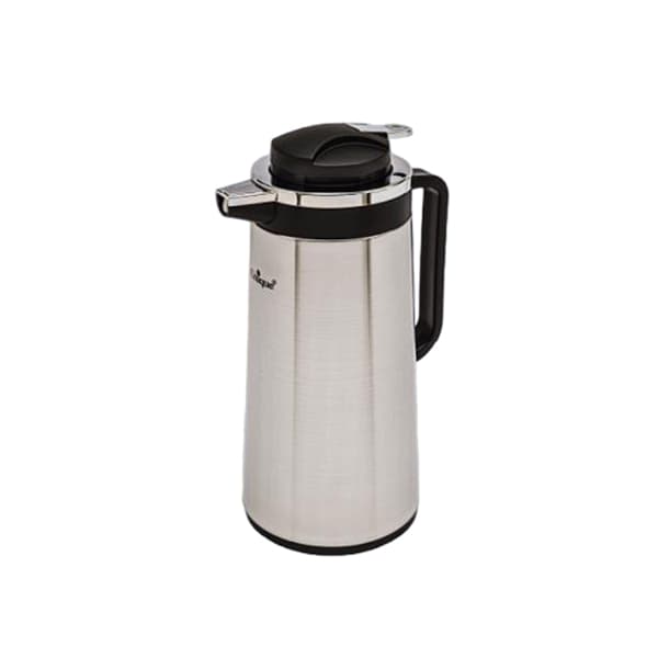 فلاکس 3/1 لیتر استیل شیشه دار مدل UN- 1804