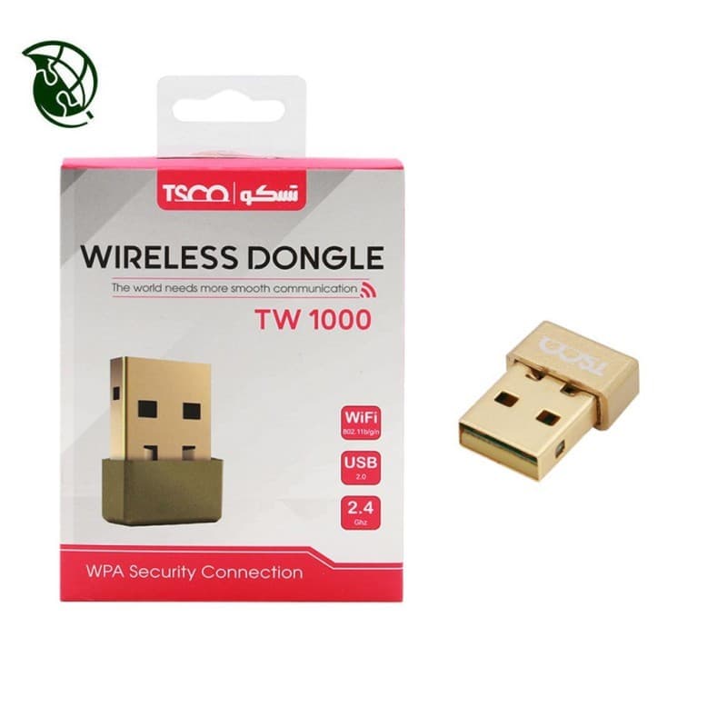 دانگل شبکه USB تسکو مدل: TW 1000 — تصویر ۳