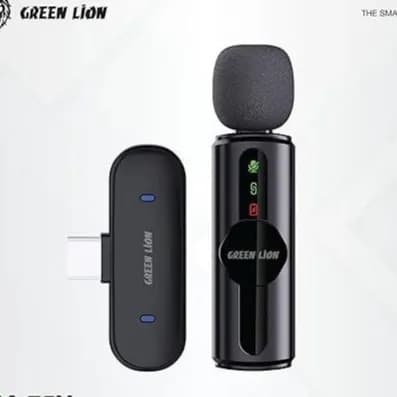 میکروفون یقه‌ ای وایرلس گرین لاین Green Lion GM-75X Microphone 3 In 1 — تصویر ۷