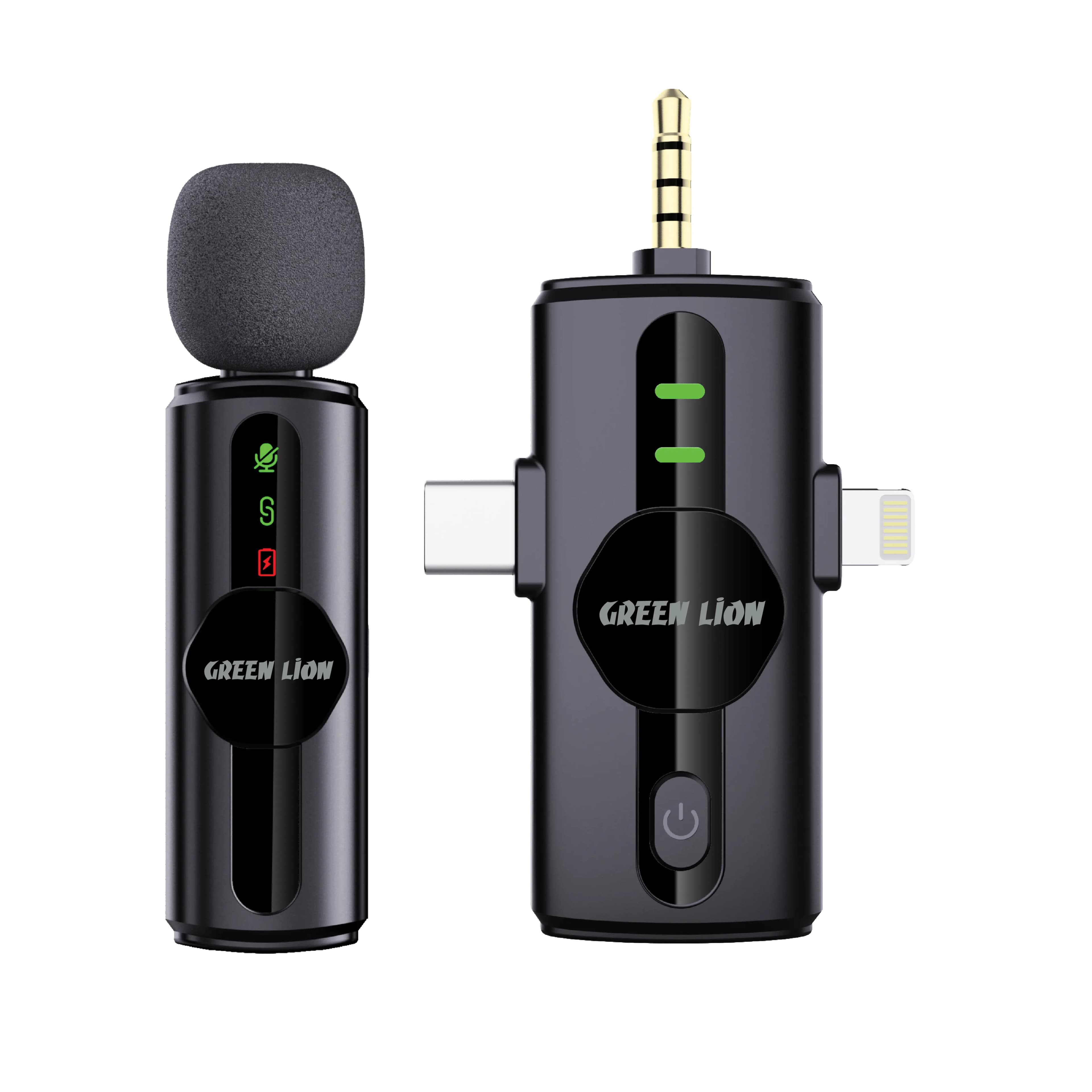 میکروفون یقه‌ ای وایرلس گرین لاین Green Lion GM-79X Noise Cancellation Microphone — تصویر ۸