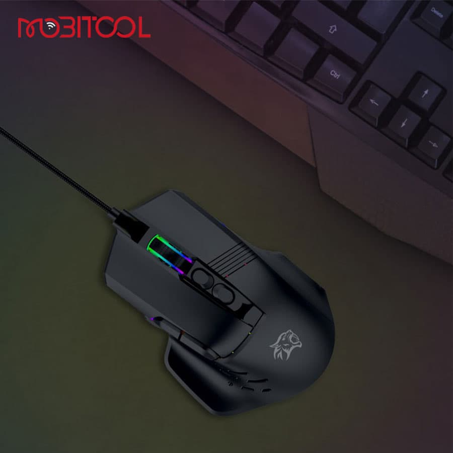 موس گیمینگ پرودو Porodo Gaming 9D Wired Mouse DPI 12800 PDX320 — تصویر ۷