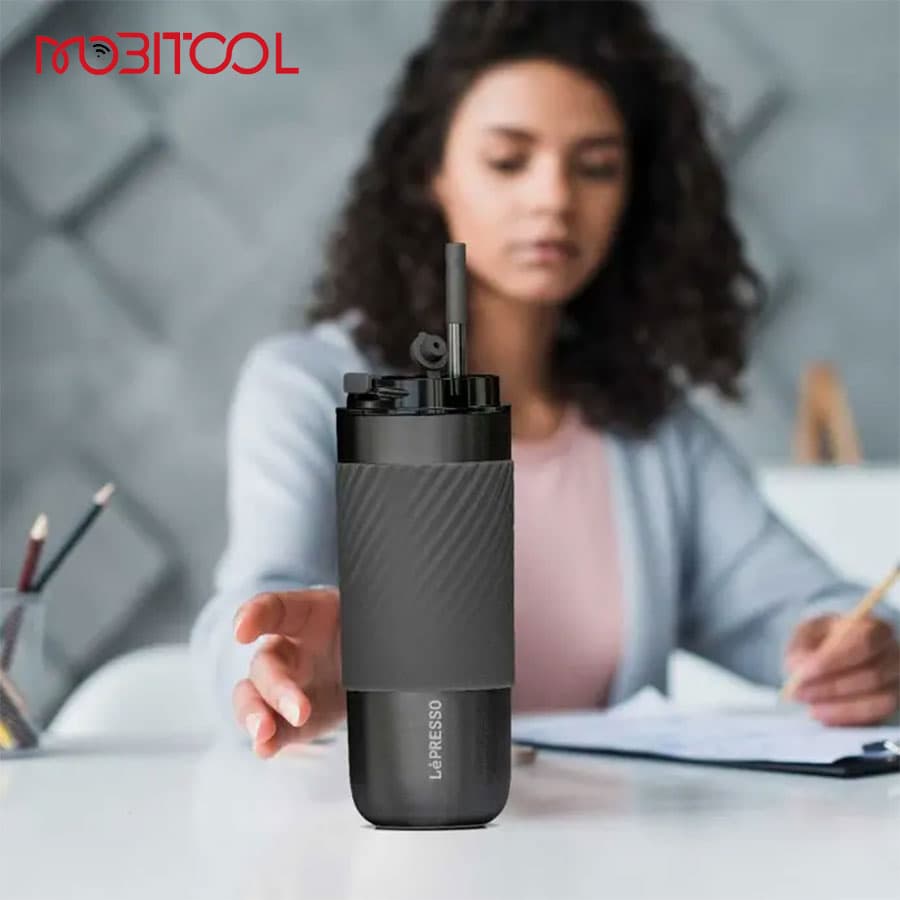 ماگ فيلتردار حفظ دما 520 میلی‌لیتر لپرسو Lepresso Thermal Tumbler With Infusion Filter LPCM520 — تصویر ۶