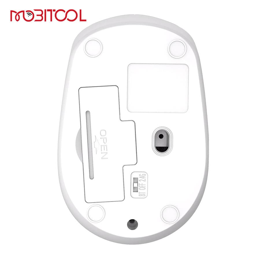 موس بی سیم دو حالته شارژی پرودو Porodo Wireless Mouse Dual Mode PD-ETK04 — تصویر ۷
