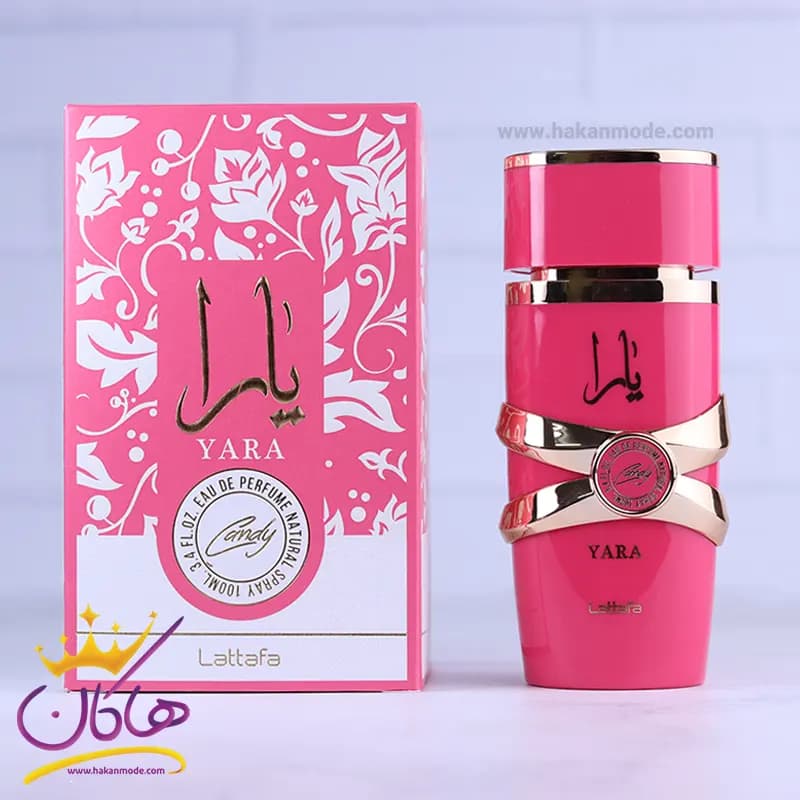 ادکلن لطافه زنانه یارا کندی 100 میل