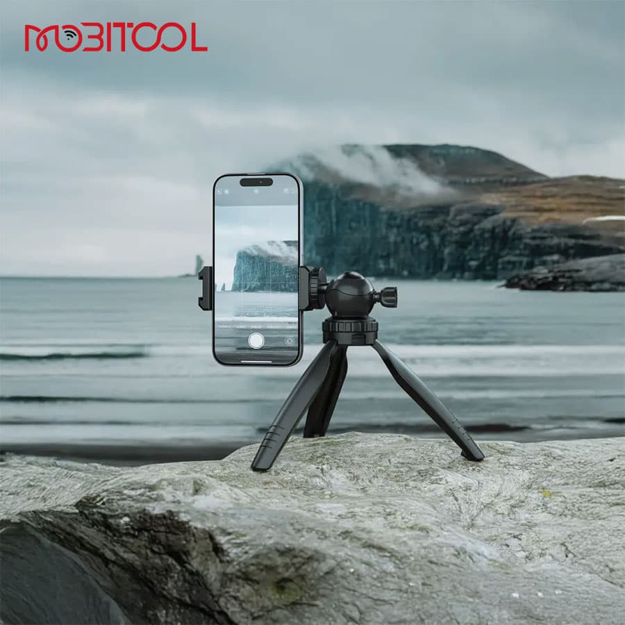 مینی سه پایه موبایل گرین لاین Green Lion Mini Tripod with Phone Holder — تصویر ۲