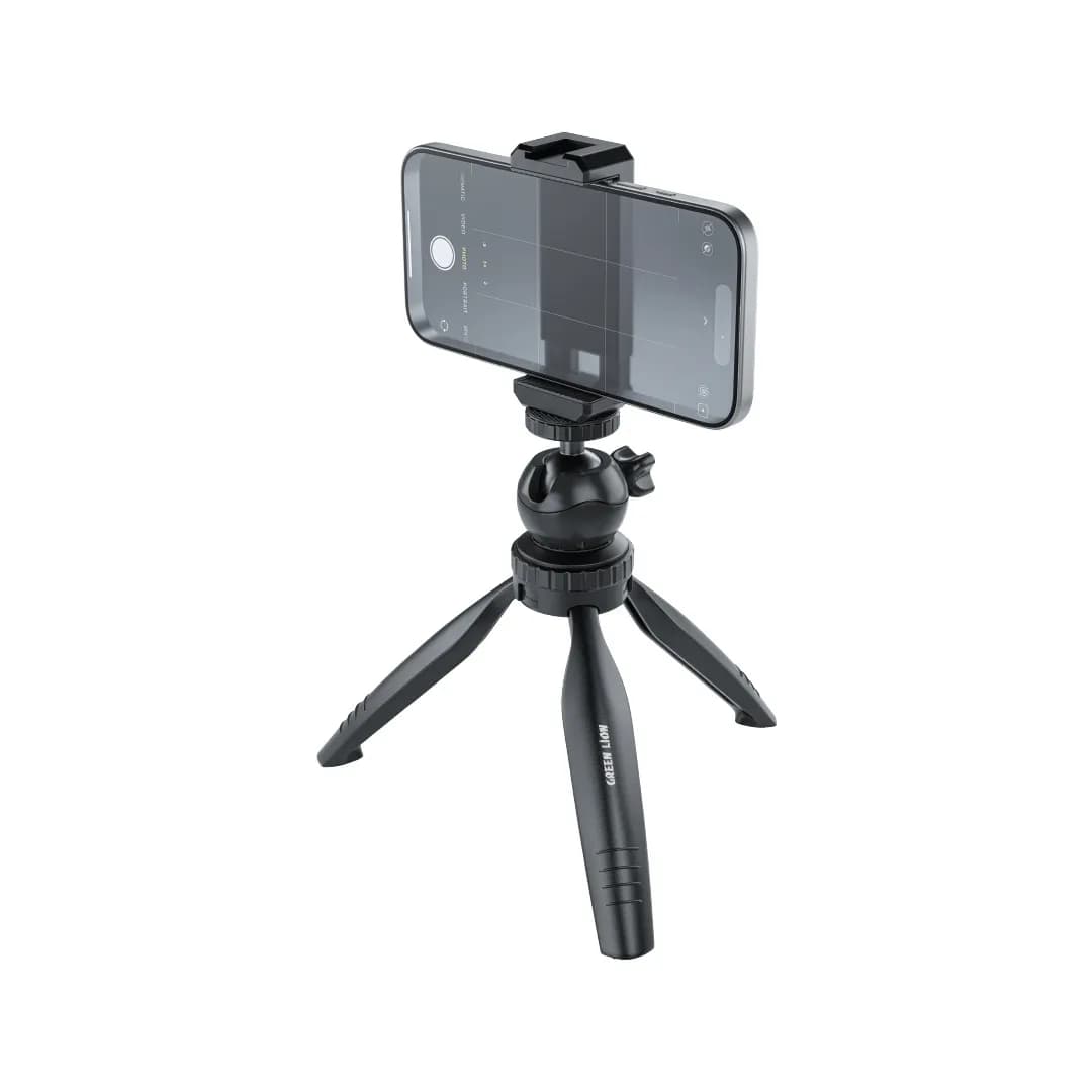 مینی سه پایه موبایل گرین لاین Green Lion Mini Tripod with Phone Holder — تصویر ۶