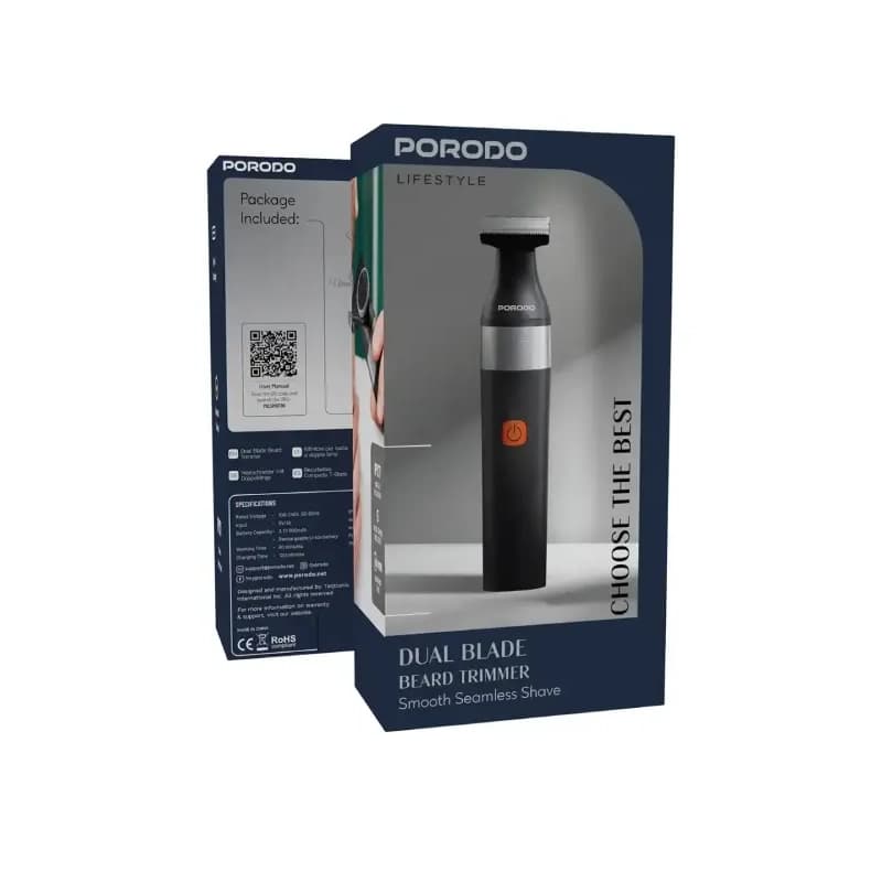 ریش تراش دو تیغه پرودو Porodo LifeStyle Dual Blade Beard Trimmer — تصویر ۱۱