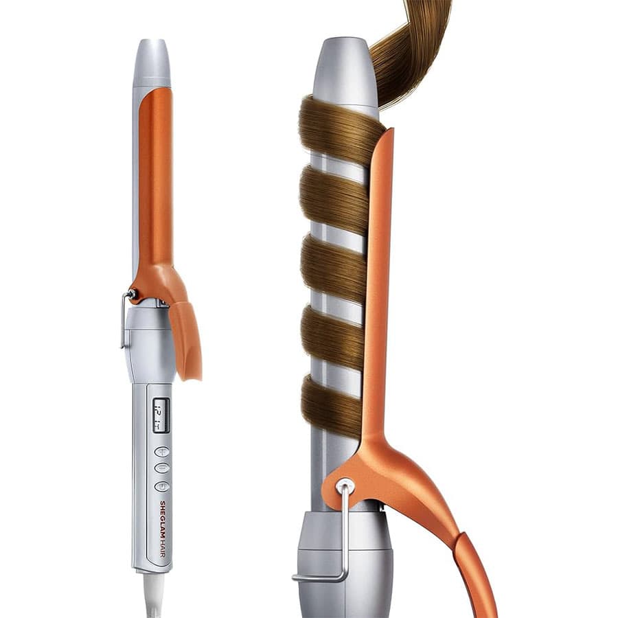 بابلیس فر کننده مو شیگلم سایز 32 میلی متری SHEGLAM Hair It-Curl Curling Iron 32mm