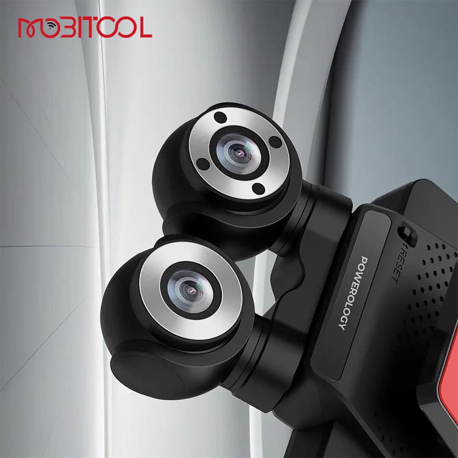 دوربین ثبت وقایع خودرو 4K پاورولوژی Powerology Dual Lens Dash Camera P4KCAM108 — تصویر ۲