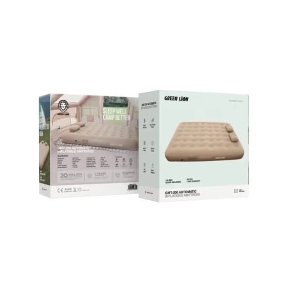 تشک بادی اتوماتیک گرین لاین Green Lion GMT-200 Automatic Inflatable Mattress — تصویر ۵