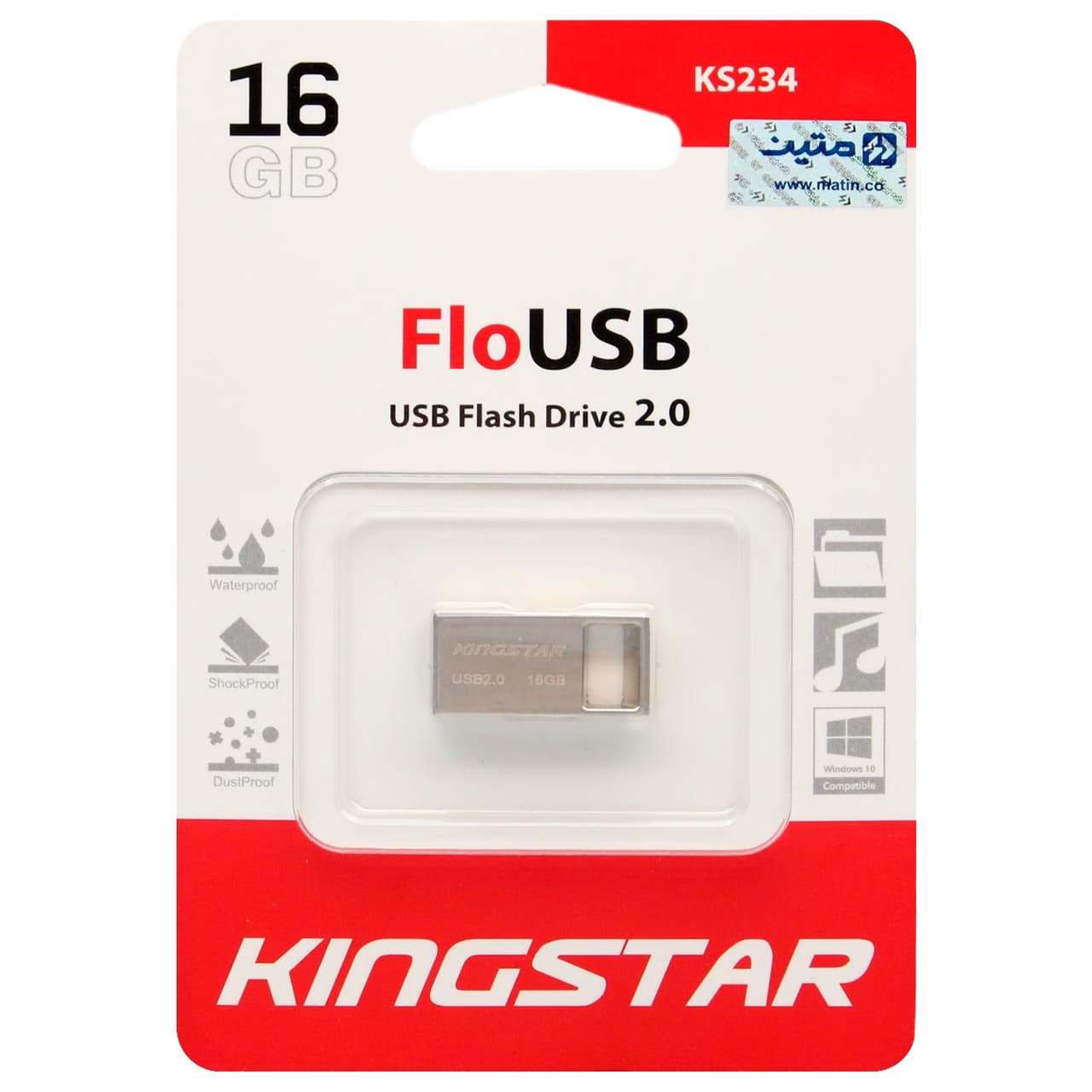 فلش مموری کینگ استار مدل KS234 ظرفیت 16 گیگابایت