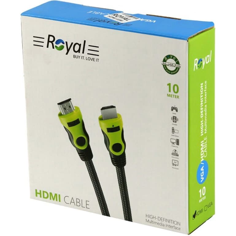 کابل HDMI رویال به طول 20 متر — تصویر ۶
