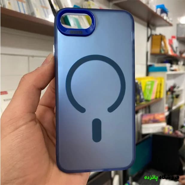 قاب SO COOL آیفون 7 طرح مگ سیف – آبی — تصویر ۲